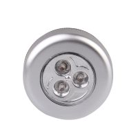 Small Spotlight Bedside Lamp With Switch LED Light Indoor Night Light Round Battery Ceiling Wall Cabinet Wardrobe Light