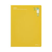 MIDORI Pocket Diary A6 Ojisan 2024 (D22253006) / ไดอารี ปี 2024 ขนาด A6 ลายคุณลุงโอจี้ซัง แบรนด์ MIDORI จากประเทศญี่ปุ่น