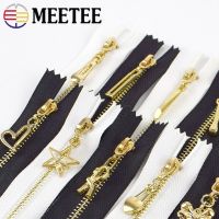 ❁☄❣ 10/20pcs Meetee 15-30cm 3 Metal Zipper Close-End Auto Lock Zip Puller Head Decor DIY Bag Purse Garment Sewing Tailor Accessory