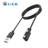 สมาร์ทวอท์ชแม่เหล็กสายชาร์จ1เมตร USB ที่ชาร์จสำลองสายสายชาร์จสายชาร์จสำหรับข้อมืออัจฉริยะสำหรับ Zeblaze Vibe 7 Pro