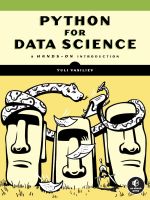 พร้อมส่ง Python for Data Science : A Hands-On Introduction [Paperback]
