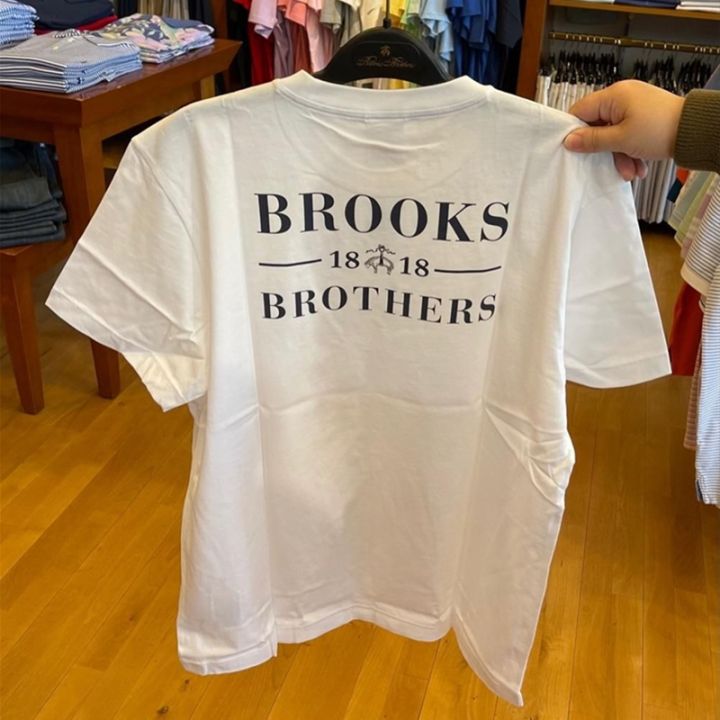 purchase-ซื้อพี่น้อง-brooks-brook-เสื้อยืดพี่น้องผู้ชายแบบหลวมๆสบายๆแขนสั้นเสื้อยาวปิดถึงก้นฤดูร้อน