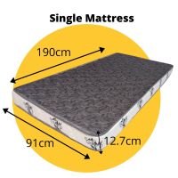 [Free Shipping] High Quality Single Foam Mattress - Single