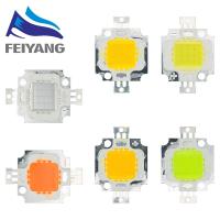 10W LED Integrated High power LED Beads 10W White/Blue/Red/Green/Yellow/Warm white/ 600mA 12.0V 800-1000LM 24*40mil