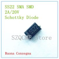 ✐ 20PCS SS22 SR220 SB220 2A20V Schottky Diode SBD SMA SMD