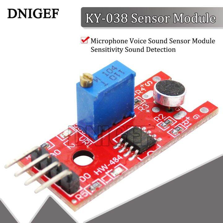 Microphone Voice Sound Sensor Module Analog Digital Output Sensors Ky