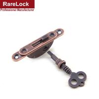 Antique Cabinet Drawer Lock for Jewelry Box Wooden Dressing Case Bookcase Gift Storage- box Rarelock MMS524 i