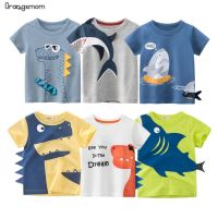 2022 Handsome Baby Short Sleeves Cotton Clothes Summer Childrens Clothing Boy Teenage Clothing Boys Clothes For Children 1-8 Years old