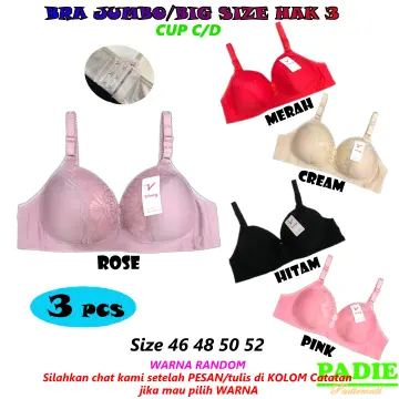 Jual BH BIG SIZE BRA JUMBO VENNY UKURAN BESAR 42 44 46 48 50 52