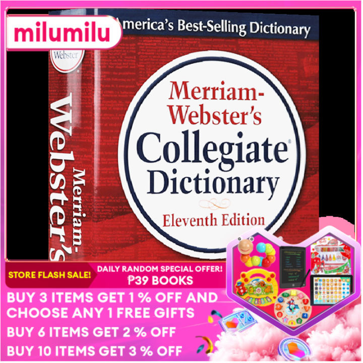 Milu Merriam Websters Collegiate Dictionary Learning Tool Book Lazada Ph 7159