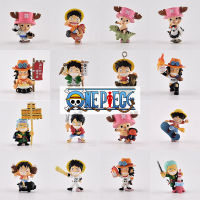 ? Sile Toy Store~ Spot One Piece Q Version Luffy Zoro Model Hanging Ornaments Bulk Cargo Model Hand-Made Childrens Toy Gift Fire Fists