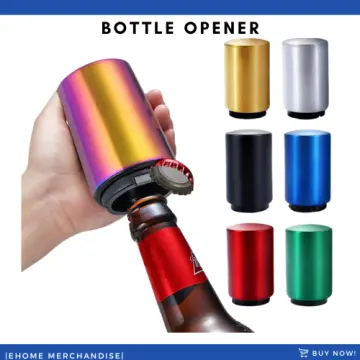 Automatic Bottle Opener Stainless Steel Magnetic Wine Lid Opener