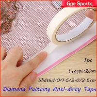 GGE SPORTS เทปกาวพิมพ์ลายสติ๊กเกอร์ DIY เขียนได้20เมตรกันสกปรกเครื่องมือภาพวาดเพชรเทปกาว Ing