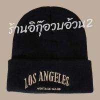 หมวกไหมพรม los angeles (มพ2) (สินค้าพร้อมส่ง)