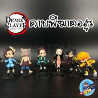 ฟิกเกอร์ โมเดลดาบพิฆาตอสูร ทันจิโร่ เนซึโกะ Qposket no Yaiba ขนาด 13-14 cm ไม่มีกล่อง ครบชุด 6 ตัว