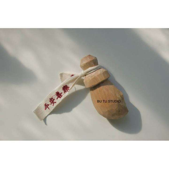 peach-wood-sword-small-fat-knife-bag-pendant-complimentary-leather-rope-hand-carved-birthday-gift-blessing