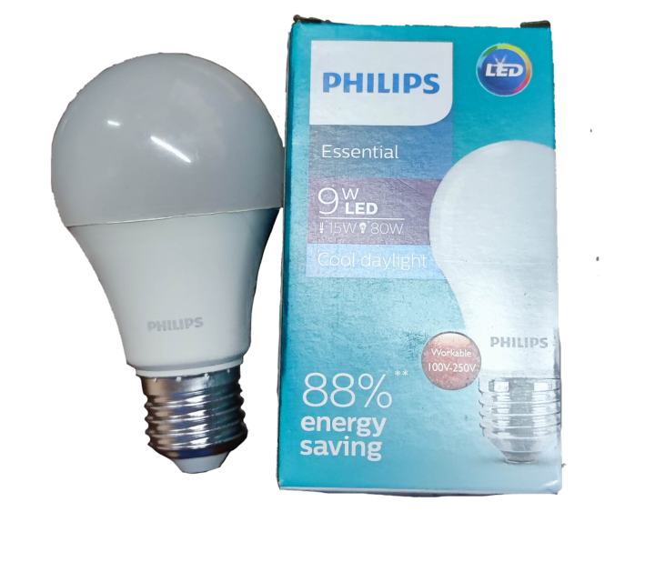 9w Led Bulb E27 220v 6500k Daylight Philips Essential Series Lazada Ph 2522