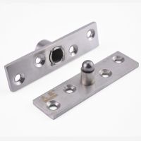 1 Pcs/set Hidden Door Stainless Steel 360 Degree Rotating Hinge Invisible Furniture Hardware Up and Down Heaven and Earth Hinge Door Hardware  Locks