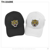 Han edition tiger head embroidery baseball cap street hip-hop personality hat sun for men and women fashion