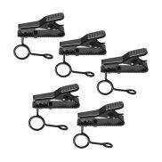 Andoer EY-J04A 5 Cái Kẹp Cà Vạt Micro Micro Cài Ve Áo Có Dây 10Mm 6Mm