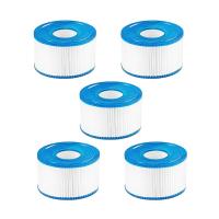 5 PC Replacement Filter PET+Nonwoven Easy to Clean for Intex Spa Filter 29001E 11692,Type S1 Hot Tub Filter for Intex PureSpa 28403E,28407E,28443E