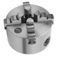 Lathe Chuck 4‑Jaw Chuck Self‑Centering 100mm/3.9in Clamping Range High Accuracy