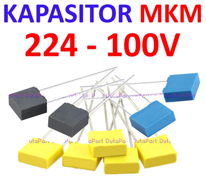 Pcs Kapasitor Mkm V Uf Nf Capasitor Capacitor Pitch Mm Lazada Indonesia