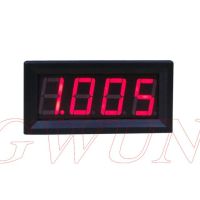 Gwunw 0-5.000a5a By456a 4บิตหลักแอมมิเตอร์วัดกระแสแผงมิเตอร์0.56นิ้ว Led