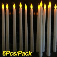 1/3/6/12/24PCS LED Electronic Candles Battery 3D Flameless False Candles Lights For Birthday Wedding Dinner Party Decoration