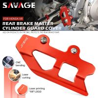 Rear Brake Master Cylinder Guard Cover For HONDA XR250R XR400R XR600R XR650R XR650L Motorcycle Protector XR 250 400 600 650 R