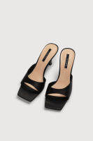 MAVEN - Mira Satin Heels รองเท้าส้นกริช