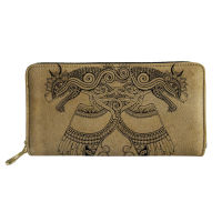 Tonga Art Pattern Fashion Coin Purse Storage Decoration Moneybag Gift for Girl Woman Reusable Zipper Wallet