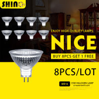 Spotlight Halogen Lamp 8pcslot Mr16 35w 12v Energy Saving Gu5.3 Hot Size