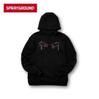 เสื้อกันหนาวแขนยาว มีฮู้ด พิมพ์ลาย Sprayground ทรงหลวม แบบสร้างสรรค์ แฟชั่นฤดูใบไม้ผลิ และฤดูใบไม้ร่วง สําหรับผู้ชาย และผู้หญิง