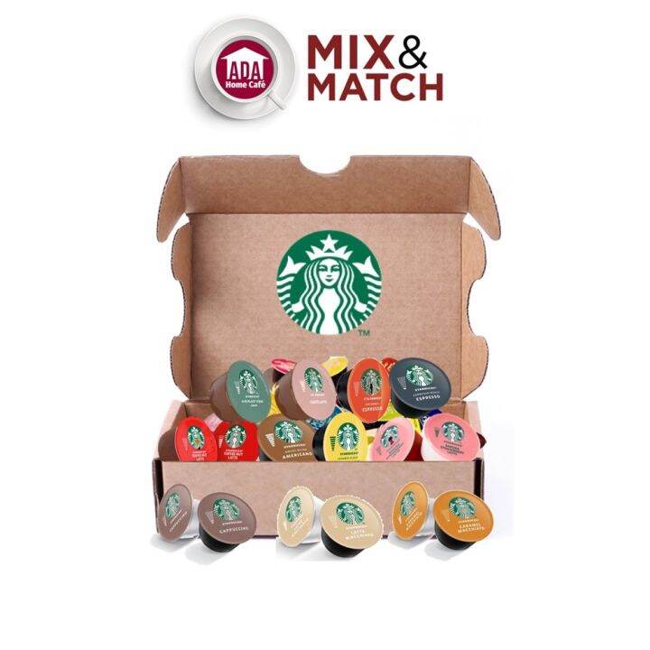 Starbucks by NESCAFÉ Dolce Gusto Mix Match Coffee Capsules Toffee Nut