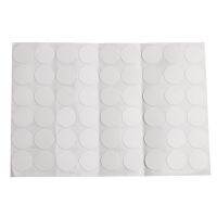 Wardrobe Cupboard Self-adhesive Screw Covers Caps Stickers 54 in 1 White Fasteners