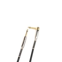 【1.5m3m5m10m】6.35mm Jack To 6.35mm 14" Mono angle head Audio Aux Cable Adapter Jack Audio Cable Double Guitar