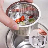 1PC Stainless Steel Kitchen Sink Strainer Stopper Sewer Filter Basket Anti Blocking Cleaning Tools Kitchen Accessories Universal