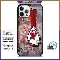 Kansas City Chiefs 1 Phone Case for iPhone 14 Pro Max / iPhone 13 Pro Max / iPhone 12 Pro Max / XS Max / Samsung Galaxy Note 10 Plus / S22 Ultra / S21 Plus Anti-fall Protective Case Cover