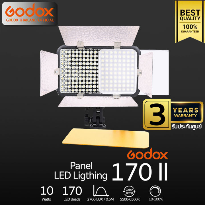 godox-led-170-ii-10w-5500k-6500k-รับประกันศูนย์-godox-thailand-3ปี