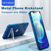 Metal Phone Holder Kickstand Universal Mini Folding Desk Tablet Stand Mount for iPhone Samsung Xiaimi Huawei L Shaped Socket Selfie Sticks