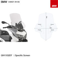 GIVI 5132DT Specific Screen for BMW C400GT (19-20) - อุปกรณ์กันลม