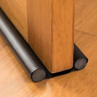 Windproof Seal Strip Draught Excluder Stopper Door Bottom Guard Double Protector Doorstop Dust-proof Blocker Sealer Soundproof Decorative Door Stops