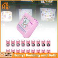 Homyl โปรเจคเตอร์วันเกิดสำหรับอาบน้ำทารกการตกแต่งภูมิทัศน์ Kado Ulang Tahun