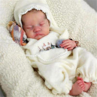 RSG Bebe Reborn Doll 17 Inches Lifelike Newborn Reborn Baby Levi Vinyl Unpainted Unfinished Doll Parts DIY Blank Doll Kit