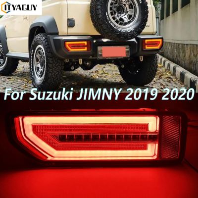 LED สะท้อนไฟท้ายไฟท้ายที่จอดรถไฟท้ายสำหรับ Suzuki JIMNY 2019 2020