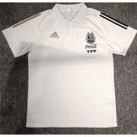 shot goods Argentina Training kit white Polo shirt football jersey S-XXL 2022