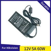 HOIOTO 12060E ADS-65HI-12N-1ของแท้12V 5A 60W 5.5X2.1Mm อะแดปเตอร์สวิตชิ่ง AC คุณภาพที่เชื่อถือได้สำหรับ Hikvision เครื่องบันทึกวีดีโอพาวเวอร์เครื่องชาร์จอุปกรณ์