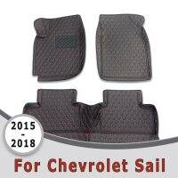 เสื่อปูพื้นรถยนต์สำหรับ Chevrolet Sail Sail 3 2019 2018 2017 2016 2015พรมทดแทนชิ้นส่วนภายในรถยนต์ผลิตภัณฑ์เครื่องประดับ