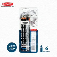 DERWENT ดินสอสเก็ตซ์ระบายน้ำ 8 ชิ้น (Watersoluble Sketching Mixed) 1 set